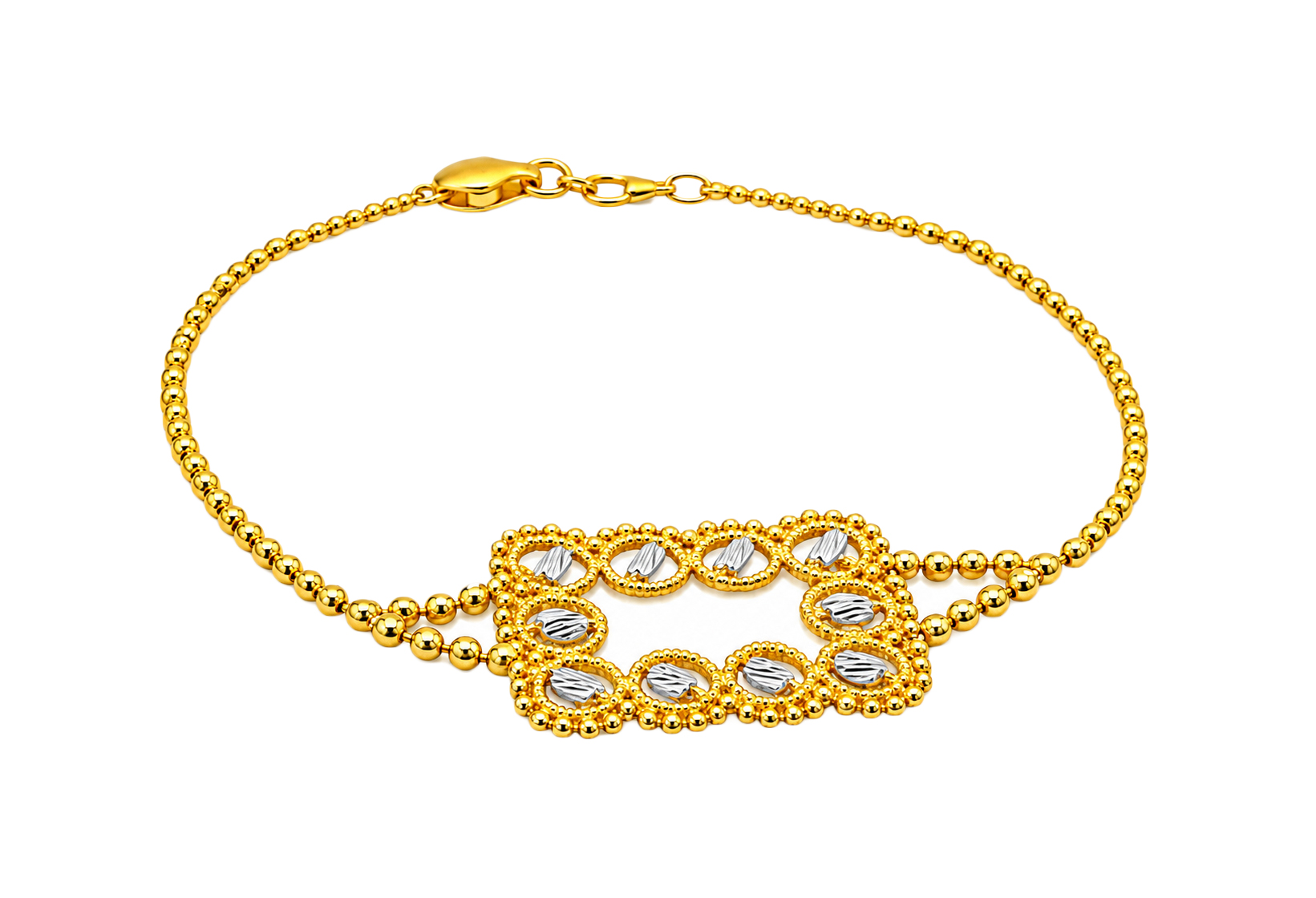BIS Certified Real 22K Yellow Fine Gold Elegant Bracelet For Women - Image 2