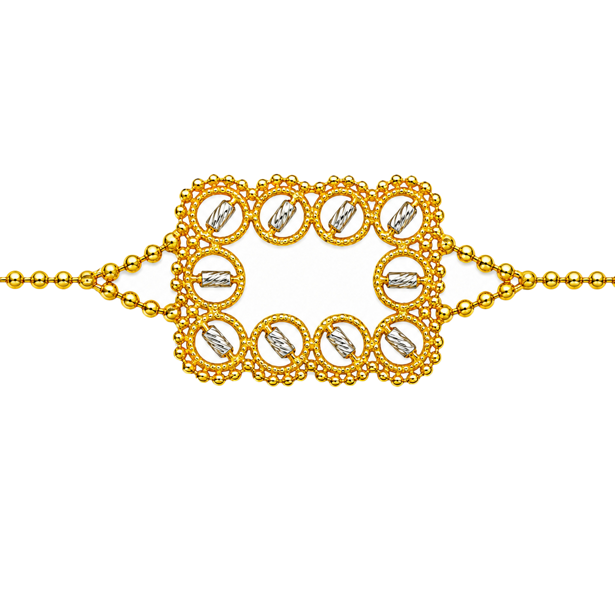BIS Certified Real 22K Yellow Fine Gold Elegant Bracelet For Women